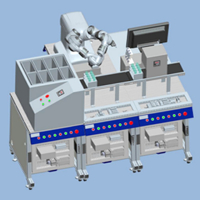 GX-R22 Dual Arm Industrial Robot Drug Inspection Workstation